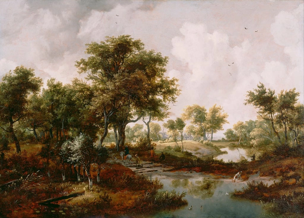 Paesaggio boschivo - J. Paul Getty Museum, Los Angeles
